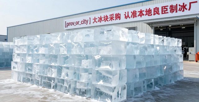 杭州富阳大冰块采购 认准本地良臣制冰厂